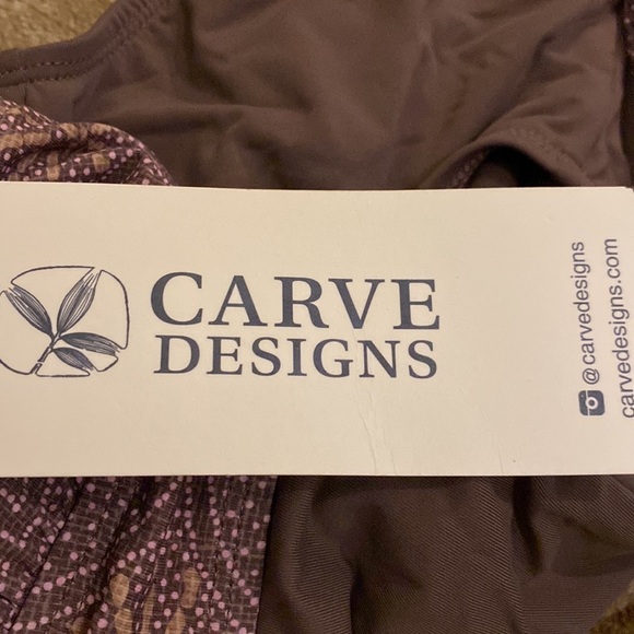 Carve Designs Dahlia One Piece Swimsuit Designer Batik Sparrow NWT Size XS - Picture 5 of 9